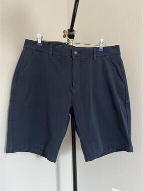 Mugsy Morgans Navy Chino Shorts, 34 Waist, 9 Inseam